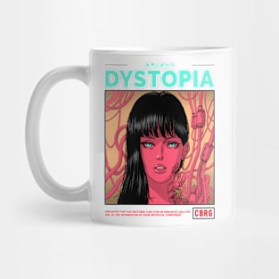 Dystopian Anime Girl Mug